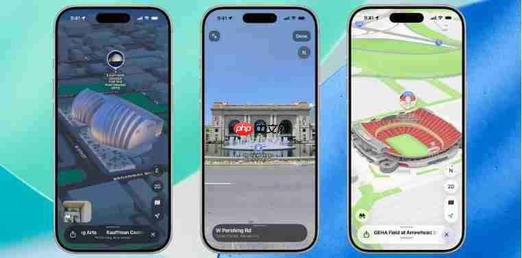 堪萨斯市迎来Apple地图重大更新：「环视」与「精细城市体验」功能全面启用