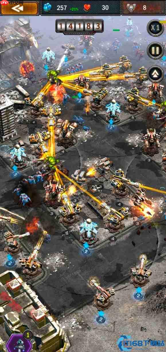 塔防大师进阶指南：火力配置与地形艺术完美结合