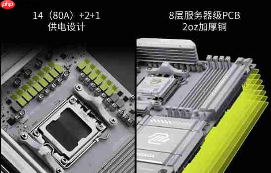 微星银色战斧降临!X870E TOMAHAWK MAX WIFI PZ背插主板上线