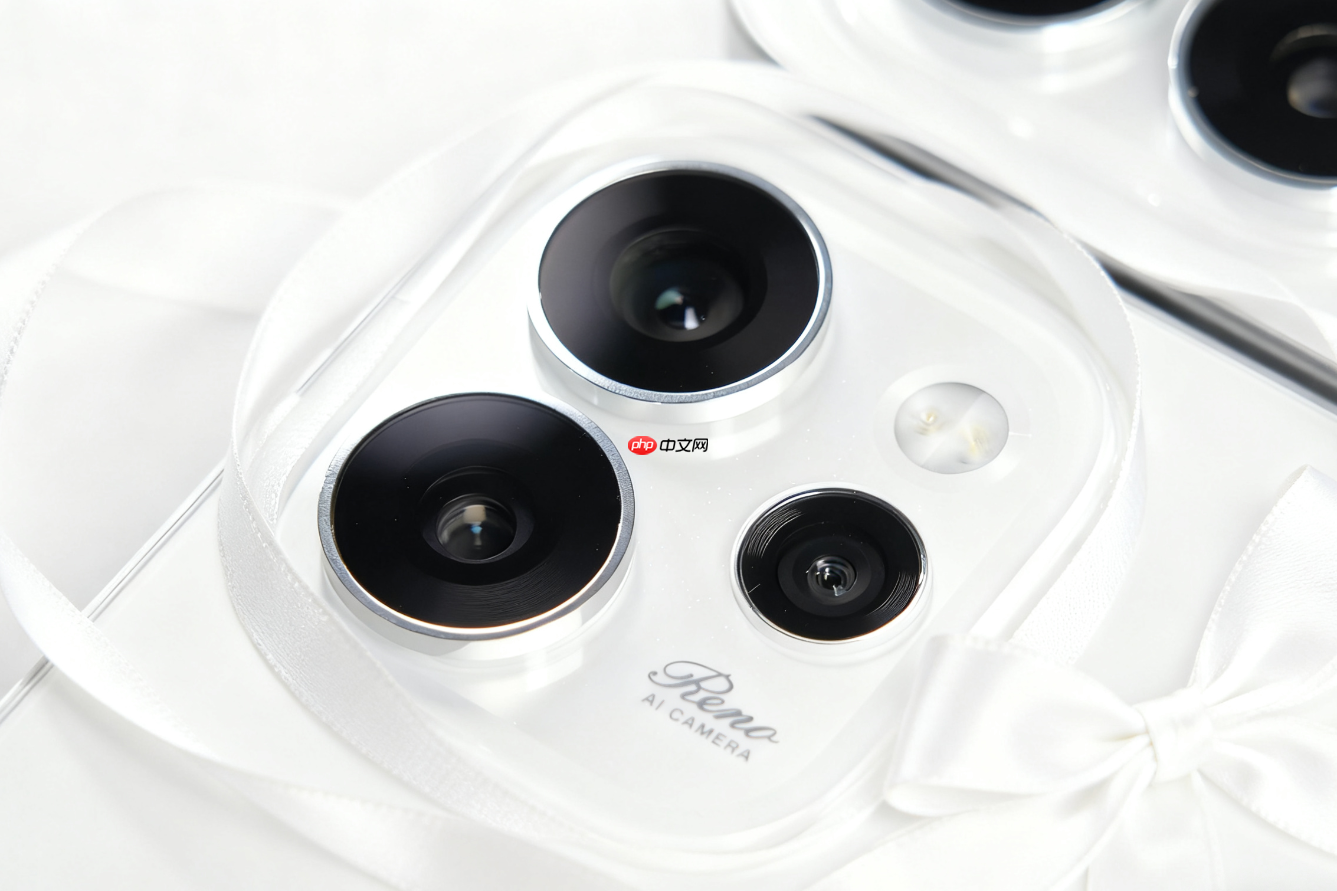 OPPO Reno15系列图赏：星光蝴蝶结 因你闪耀