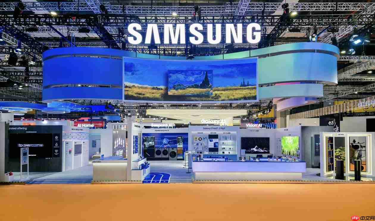 三星电视连续八年亮相进博会以尖端技术与全场景生态赋能智慧生活
