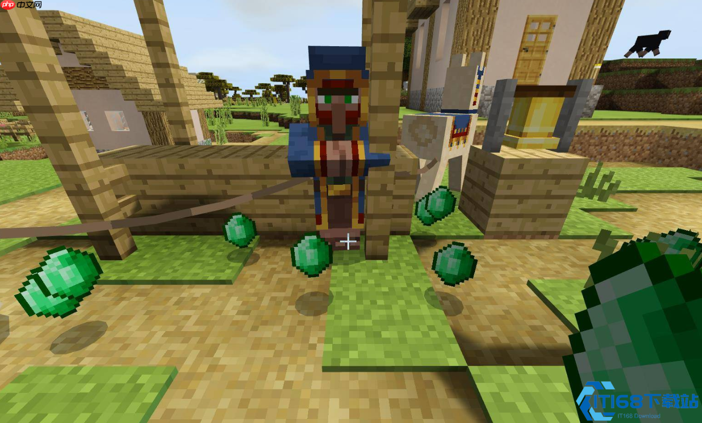 村民交易所建造全攻略：从选址到高效绿宝石生产线的秘密技巧