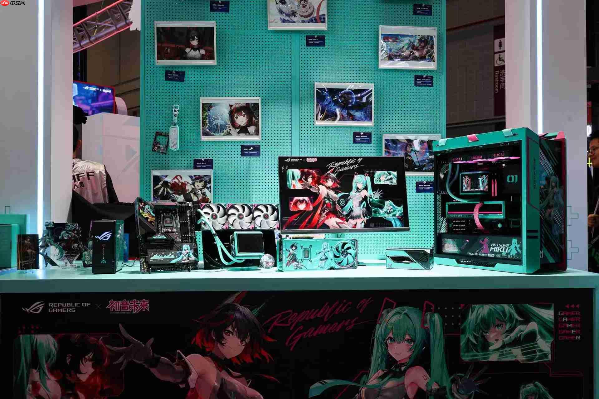 双·11颜值至上！ ROG夜神RTX5080 RO姬x初音未来版显卡