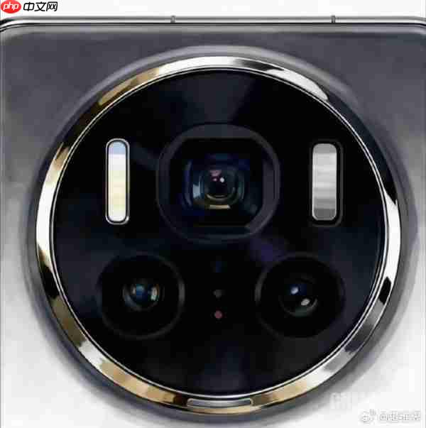 华为Mate 80后置镜头图片曝光!主摄+多元镜头组合