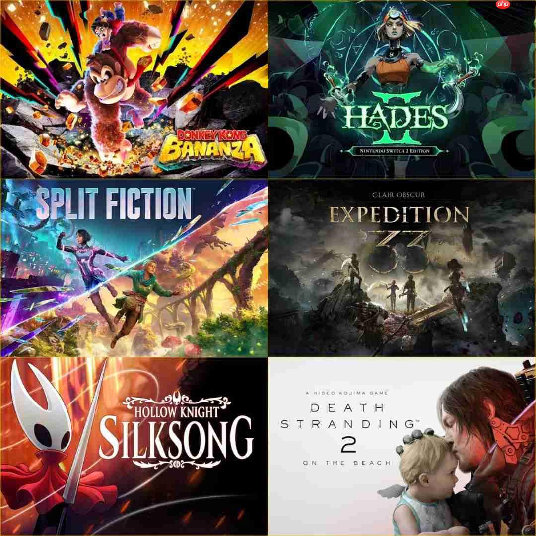 TGA官方提问：你觉得哪六个游戏能入围年度最佳提名？