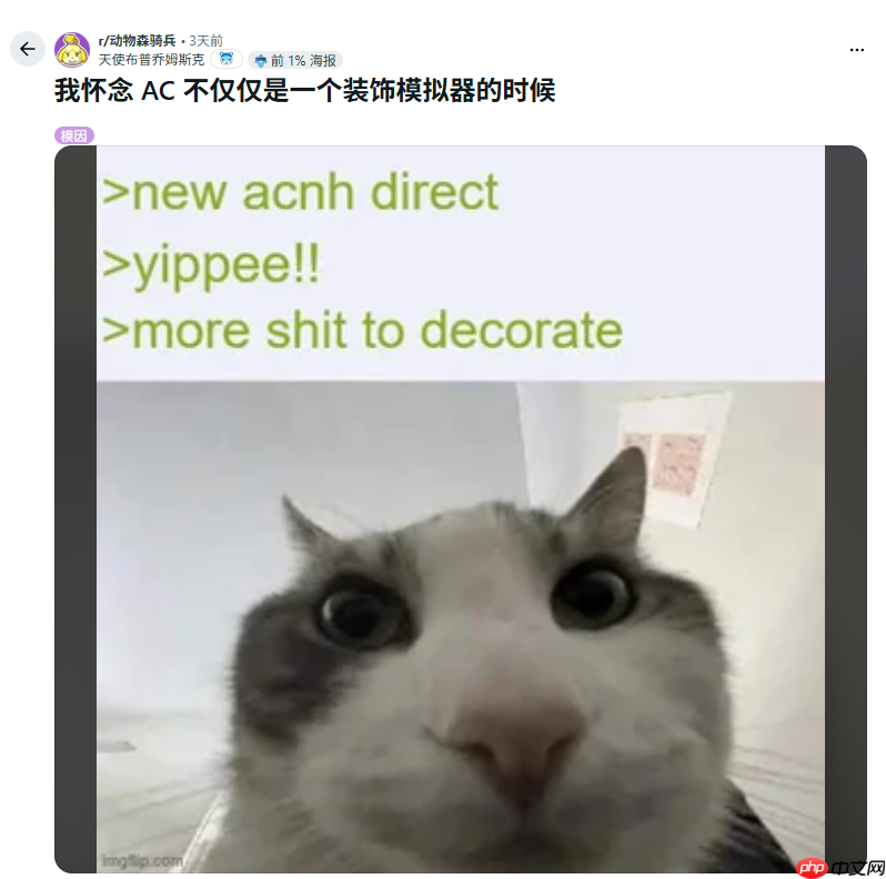 玩家吐槽《集合啦!动物森友会》大型更新:这跟DLC有区别吗?