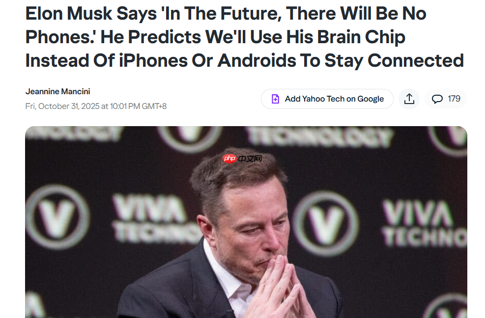 马斯克预言，AI将颠覆手机与应用程序时代