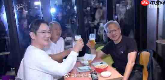 黄仁勋约三星会长带火韩国炸鸡 股价开盘即暴涨!