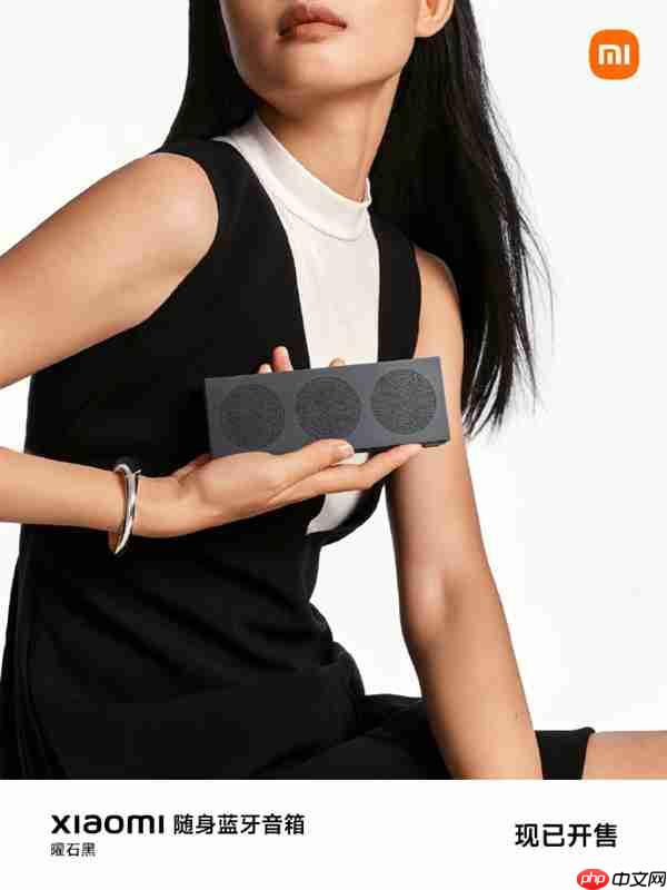 299元 小米随身蓝牙音箱曜石黑开售：SU7 Ultra经典色