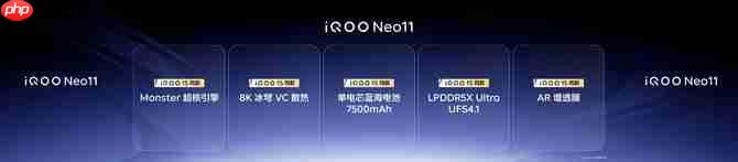2K屏双芯游戏神机！“超神标准版”iQOO Neo11 起售价2599元