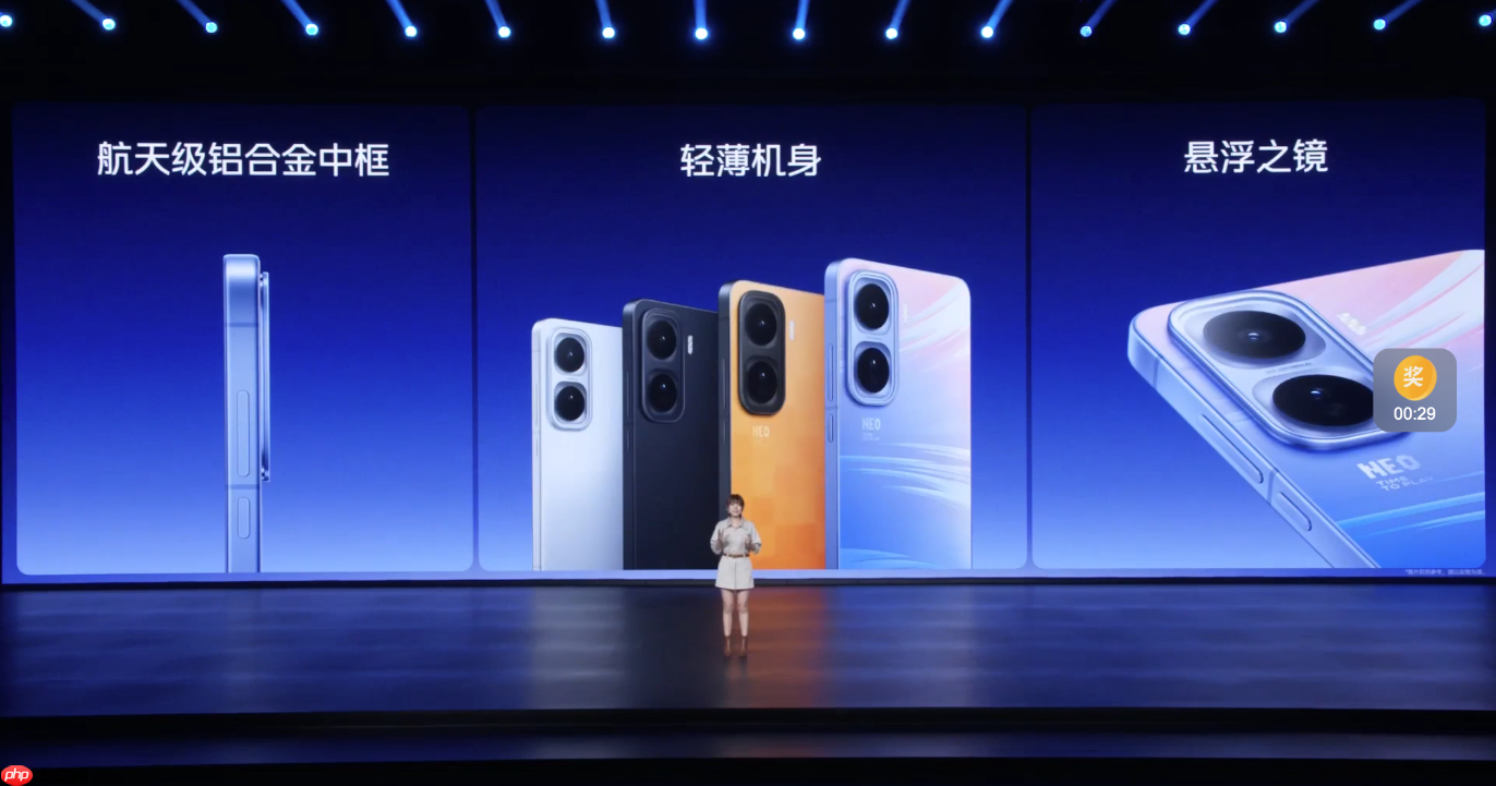 2599元起!iQOO Neo11正式发布