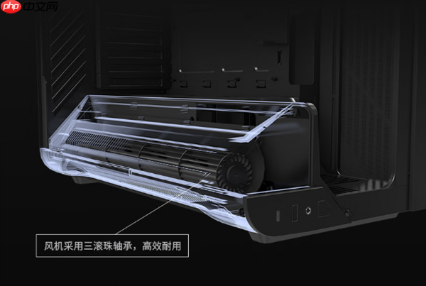 七彩虹iGame C25A VORTEX ATX机箱首发699元：内置风机 瀑布曲面玻璃