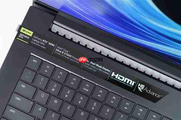 RTX 5090性能怪兽！雷蛇灵刃18 2025游戏本图赏