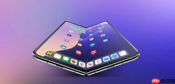 曝iPhone Fold将采用iPad mini比例！配备屏下传感器