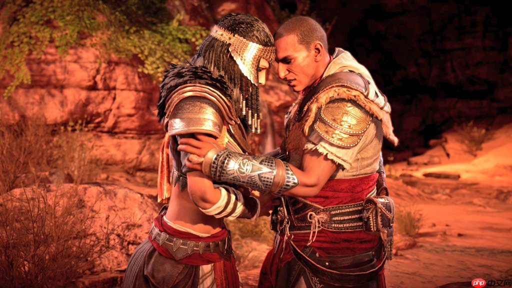 或为《刺客信条：起源》相关！巴耶克与艾雅动捕同框