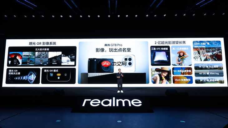 搭载理光GR影像系统，“街拍神器”真我GT8 Pro正式发布，3999元起