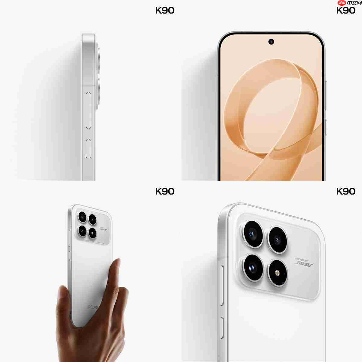 REDMI K90标准版外观预热：两款低饱和配色