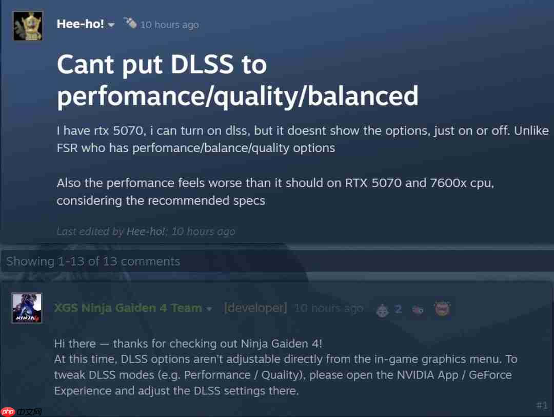 《忍者龙剑传4》PC优化测试：表现稳定 画面保持高水准！