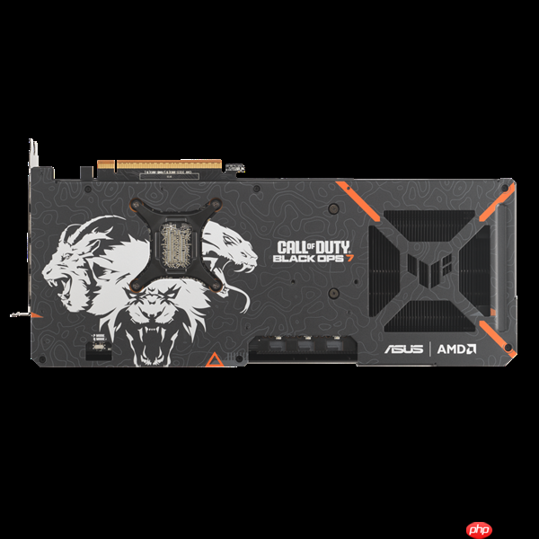 华硕推出RX 9070 XT《使命召唤：黑色行动7》限量显卡：全球仅1000块！