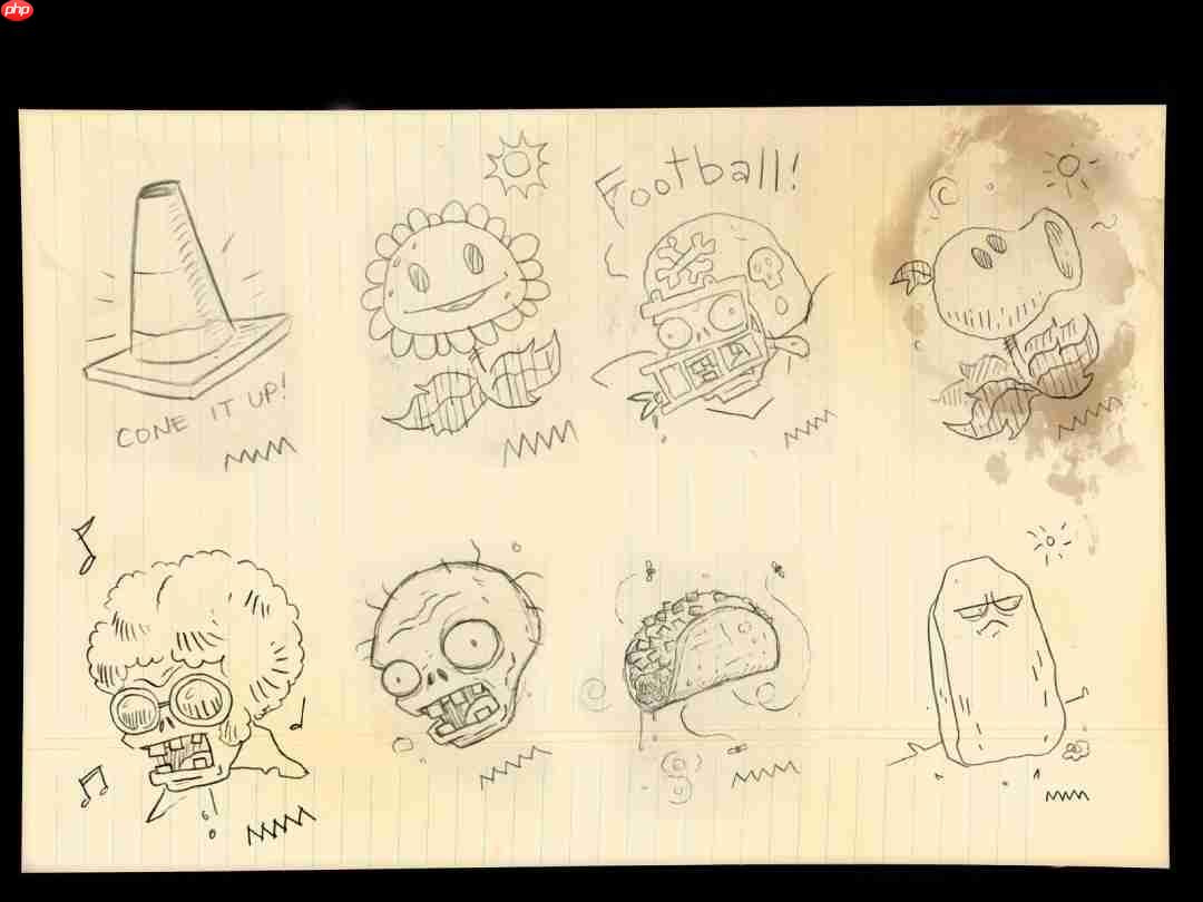 《植物大战僵尸》原配乐师吐槽重植版音效问题 早期草图疑作假