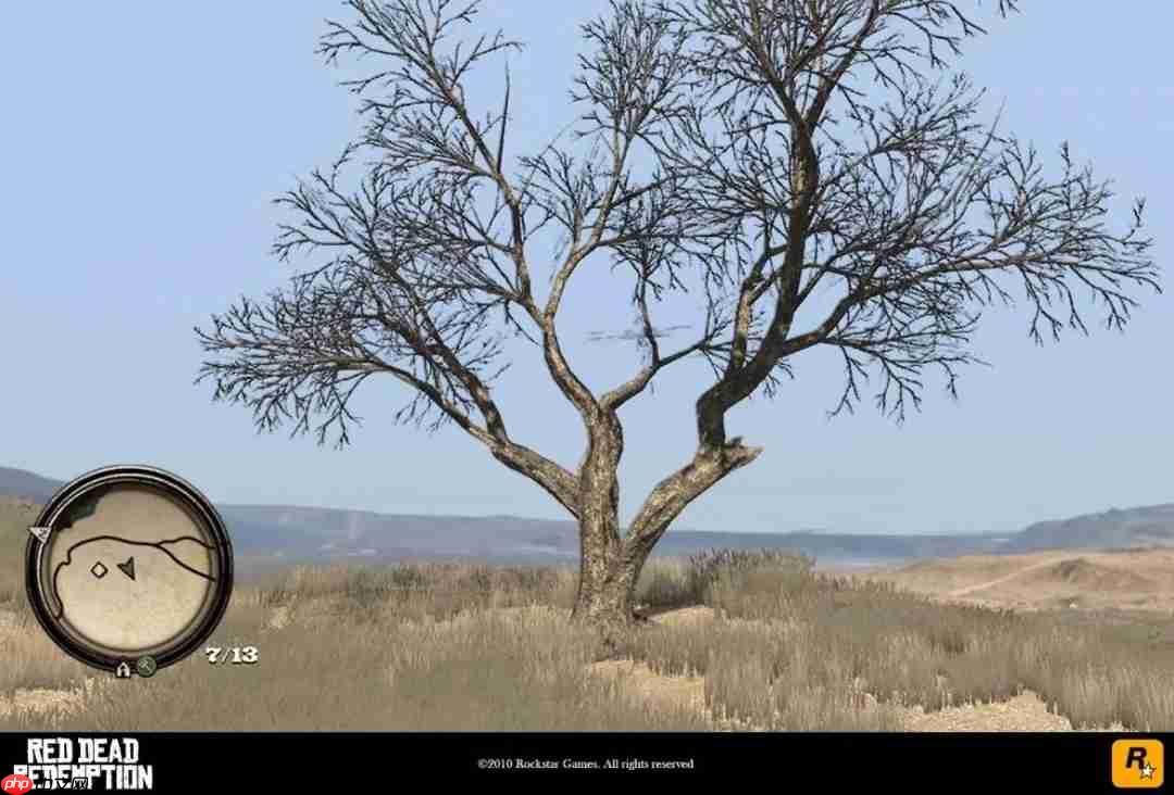 前R星员工公开《荒野大镖客:救赎》早期开发画面截图