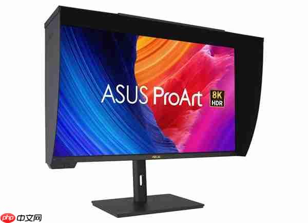 华硕ProArt PA32KCX 8K显示器蓄势待发：全球首个8K HDR miniLED