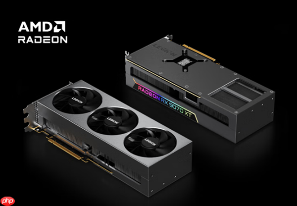 第一次见到！联想做高端AMD RX 9070 XT显卡了：风格一如既往