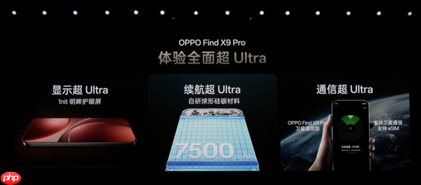 国产手机厂商第一家！OPPO Find X9 Pro卫星通信版支持eSIM