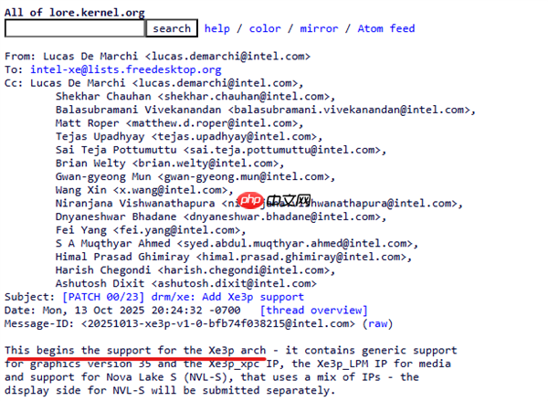Intel Xe3P核显定了!但是 独立显卡呢?