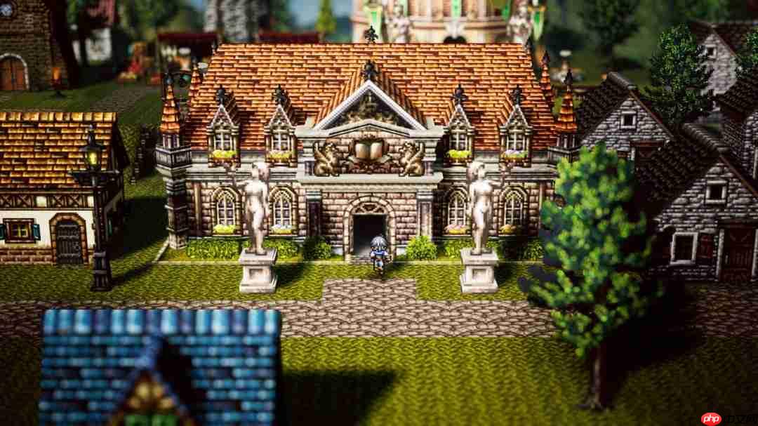 《歧路旅人0》新情报公开 游戏角色以及设施等