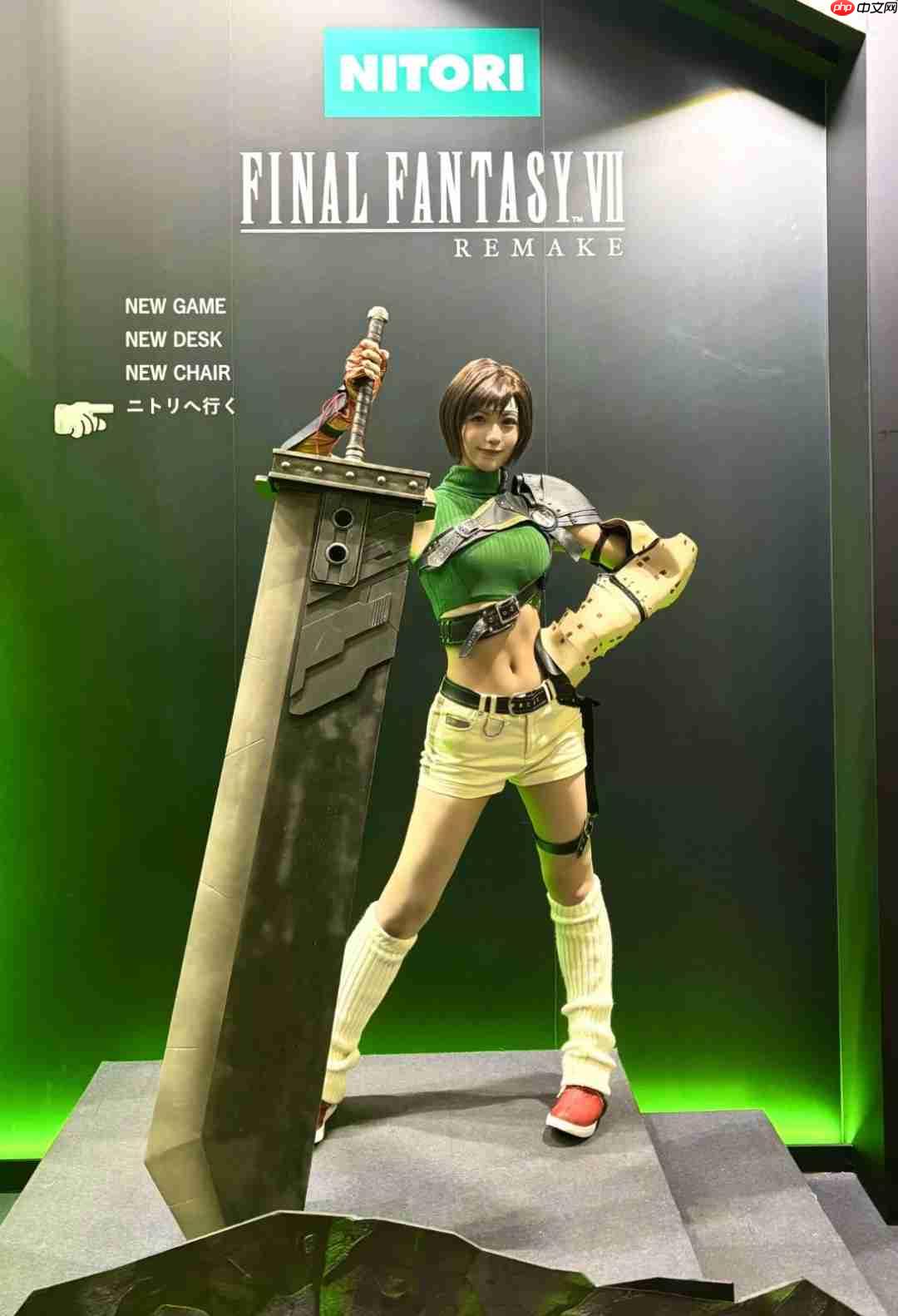就是本人！日本美女COS《最终幻想7》尤菲超还原！
