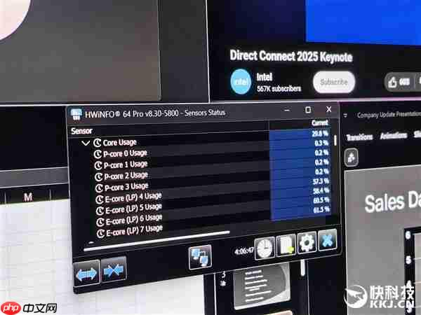 Intel Panther Lake首次公开演示：功耗之低 难以置信！
