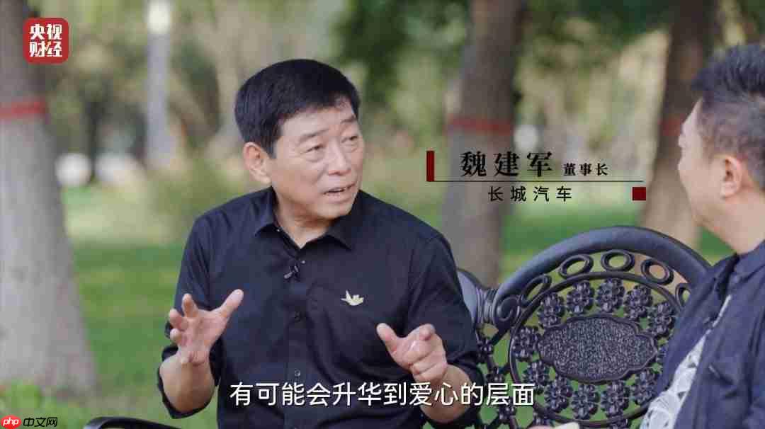 长城汽车魏建军：我和高管说，谁在发布会上过度夸张宣传，回来先受处分