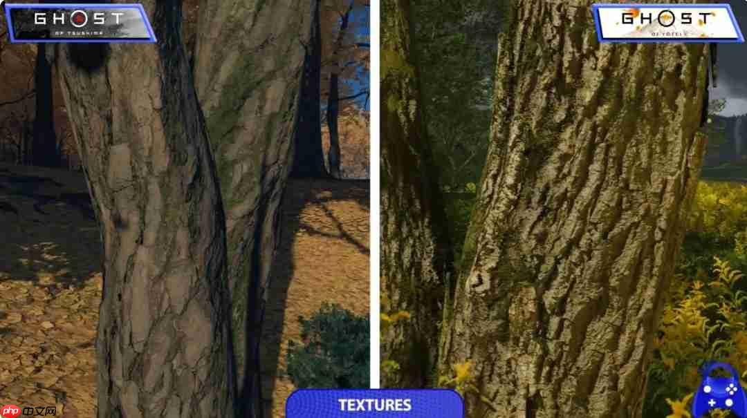 显著提升！ 《羊蹄山之魂》与《对马岛之魂》最终画面对比