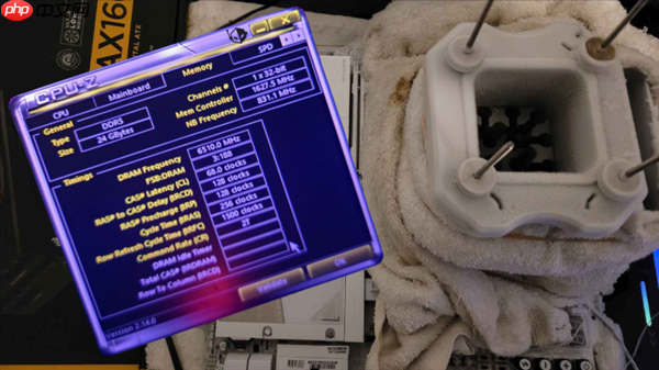 全新世界纪录！DDR5内存超频首次突破13020MT/s