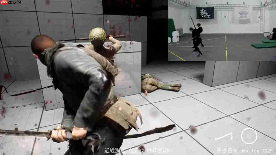 抗日游戏《山河在》开发日志  近战和绳索攀爬展示