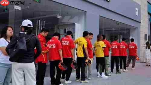 京东秒送骑手，从熬夜排队到为你排队送新机的转变