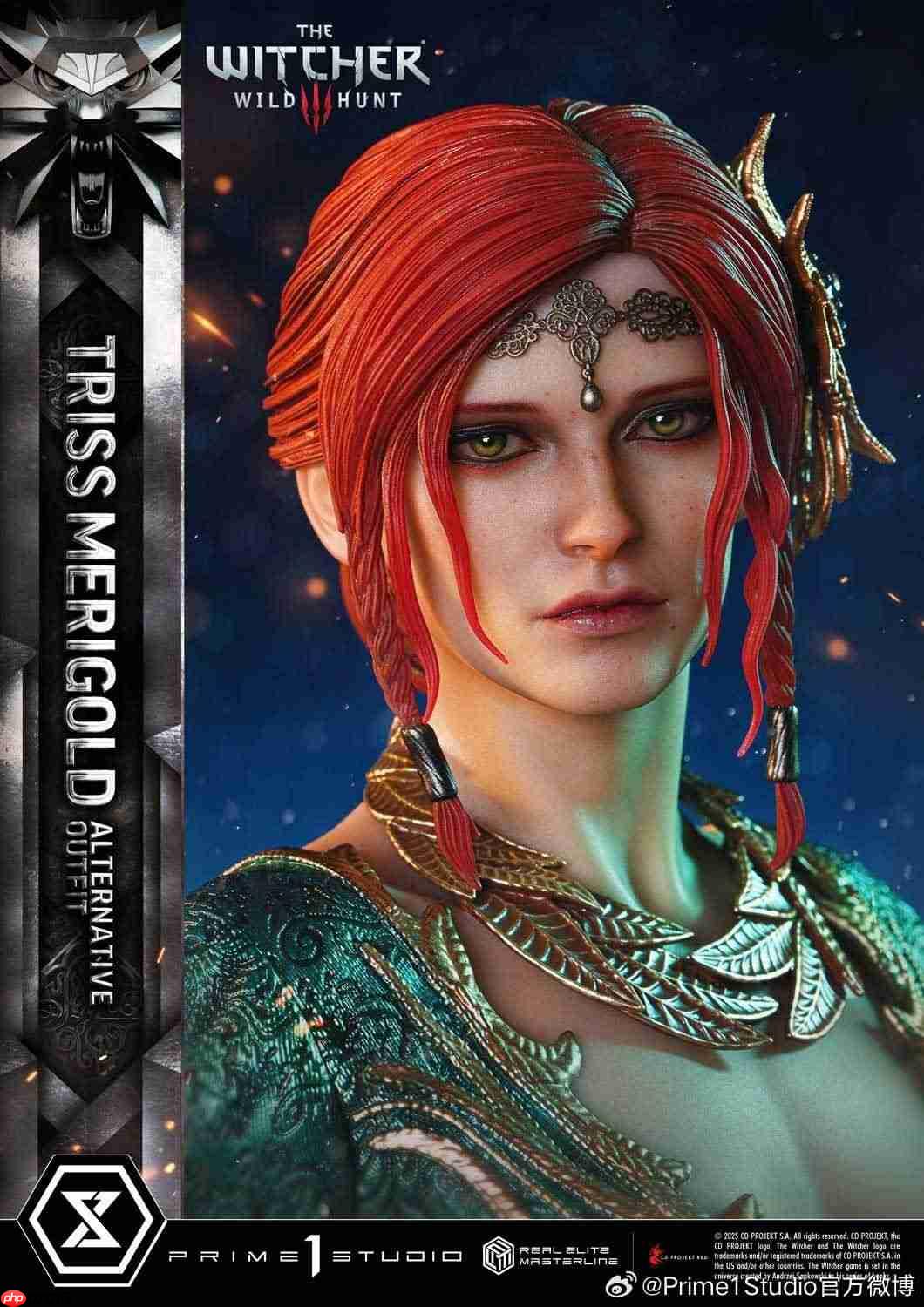 《巫师3》特莉丝雕像开启预约：肌肤细腻 柔美逼真
