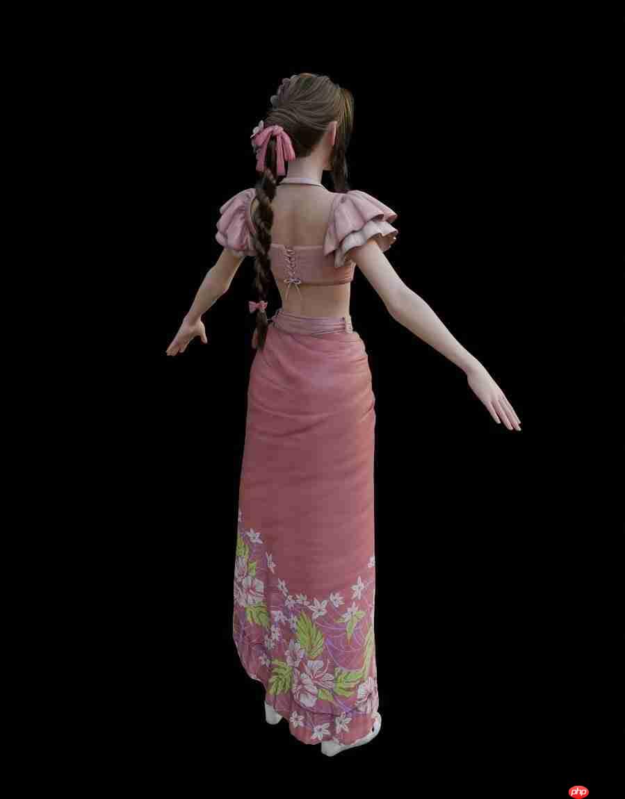 《最终幻想7:重生》爱丽丝新3D美图 非常吸睛