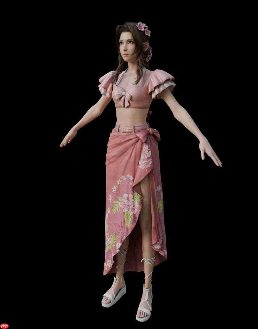 《最终幻想7:重生》爱丽丝新3D美图 非常吸睛