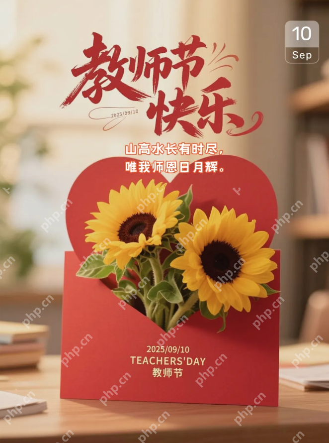 教师节朋友圈文案精选,这样发100%赞爆! - php中文网