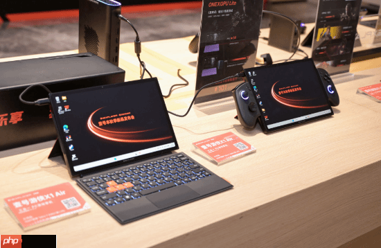 笔记本 平板 掌机自由切换!壹号游侠X1 Air三合一游戏电脑公布 另有新款外置显卡拓展坞