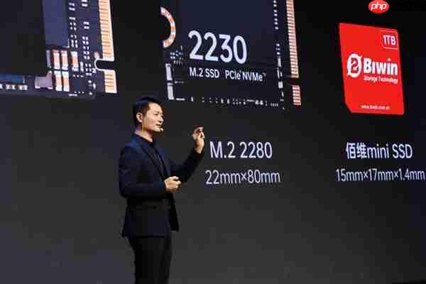 399元起 堪比指甲盖！佰维发布最小的国产mini SSD硬盘：只比TF卡大一点