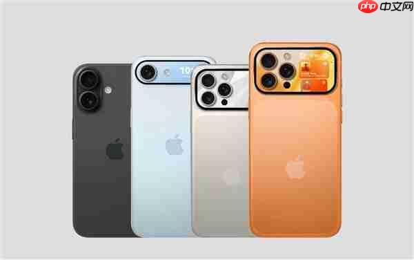 国外大神曝iPhone 17隐藏款:摄像头模组带副屏 或成苹果全新功能IP