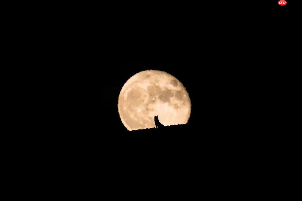 今晚血月现身 血月是月全食吗 - php中文网