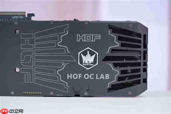 最强非公版!影驰RTX 5070 Ti HOF OC LAB黑魂X显卡图赏