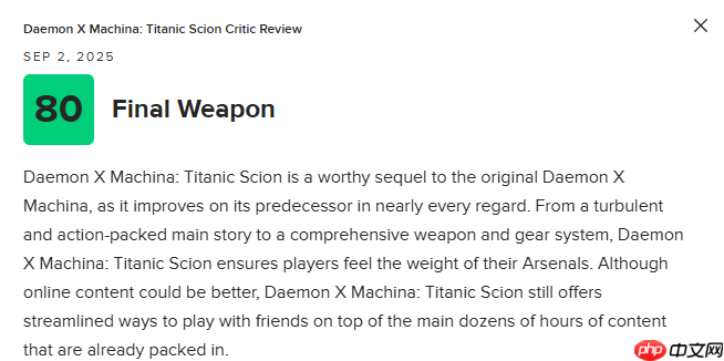 《机甲战魔：神话之裔》M站70分：部分体验显得粗糙