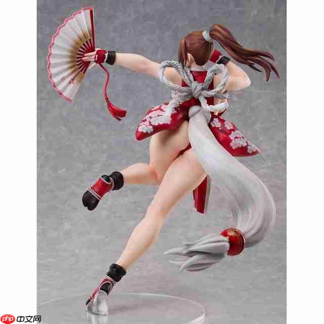 《饿狼传说》不知火舞全新高端雕像 传统清凉装性感无双