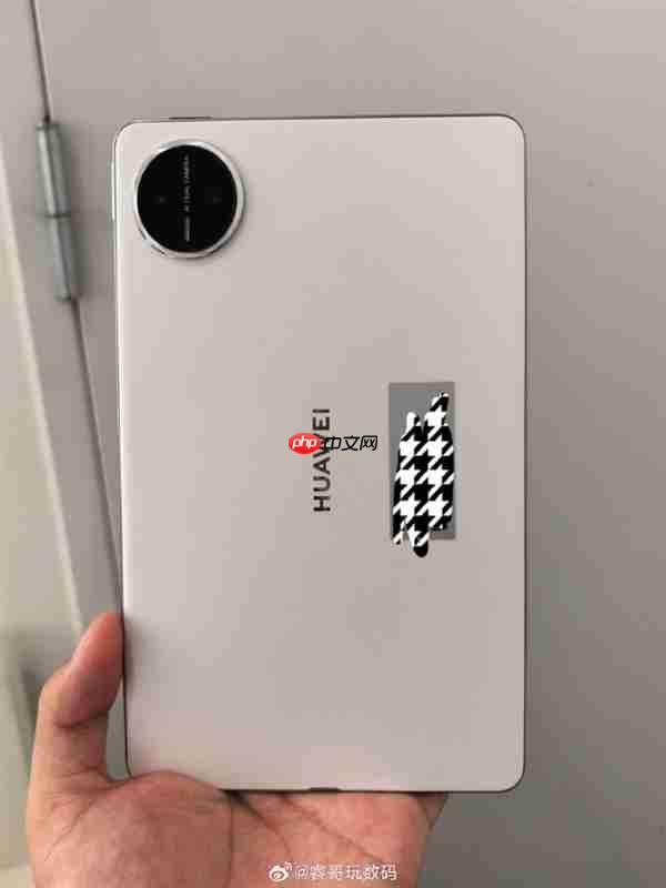 8.8英寸超窄挖孔屏 一手可握！华为MatePad Mini真机亮相：全系支持插卡