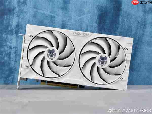 真不多见!瀚铠RX 9060 XT合金竟然用了蓝色Radeon标志包装